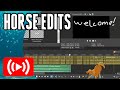 Chat with Horse as he edits a video!