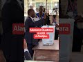 Alassane Ouattara A Voté à Abidjan Voici Les Images