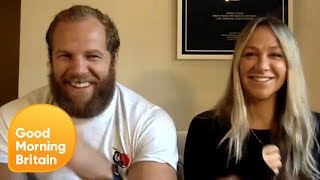 James Haskell & Chloe Madeley on Lockdown Vlogging & Raising Money for Cancer | Good Morning Britain