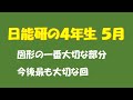 日能研４年生５月のポイント