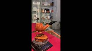 Video: Gift box briar pipe Paronelli half bent handmade