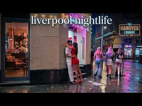 Liverpool Nightlife 2026 🇬🇧 | Football Festival Fever⚽🌎| Streets Packed After Rain🌧️😱Walking tour 4K