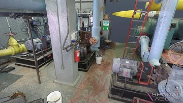 3D Laser Scan to Point Cloud | Chiller Room | Spatial Acuity