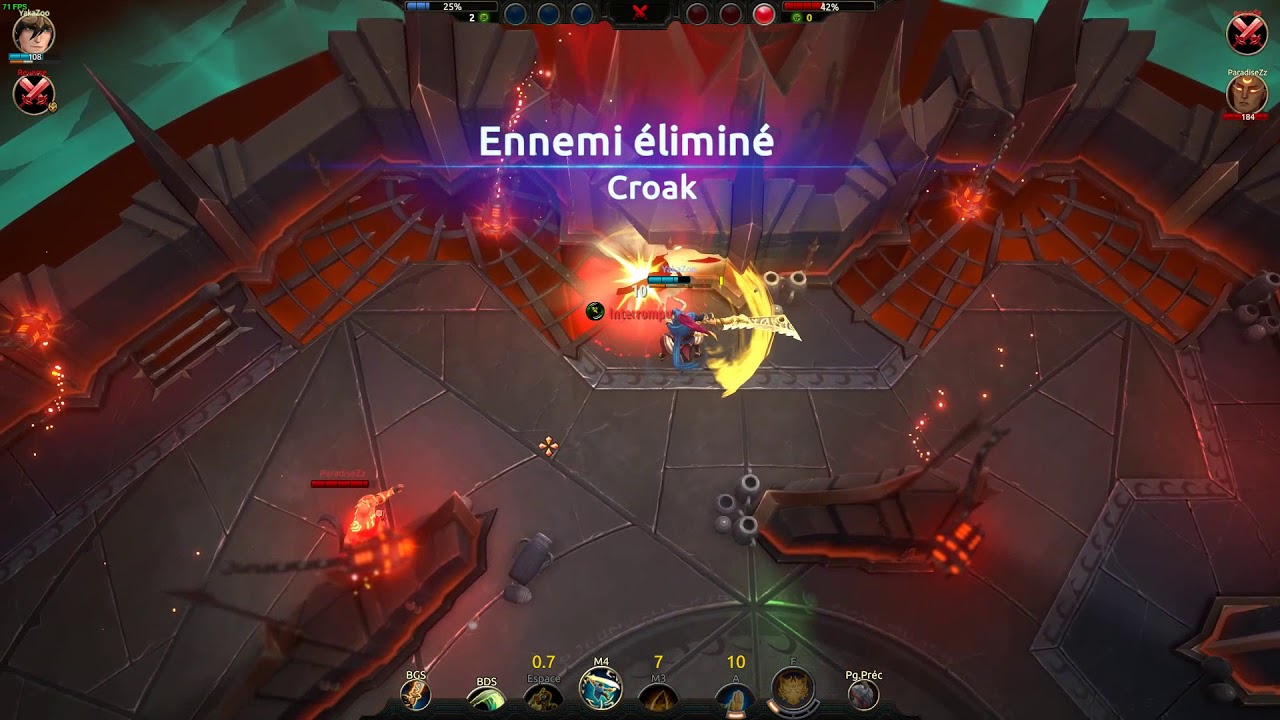 Raigon 1v2 Croak Sirius on Battlerite