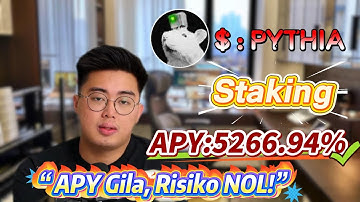 📊 PYTHIA staking Solana terbukti hasil 5266.94% APY tanpa risiko!