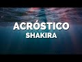 Shakira - Acróstico ft. Milan & Sasha Piqué(Video Oficial) (Letra/Lyrics)Increíble Actuación en Vivo