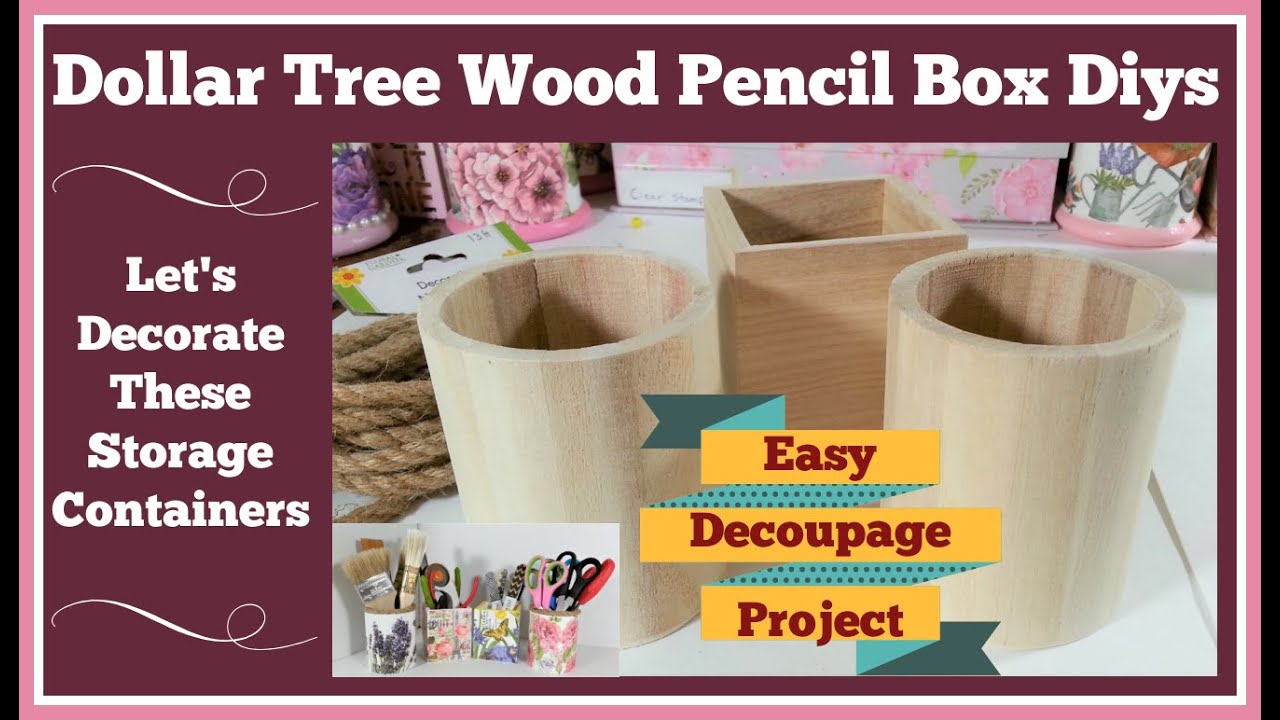 DIY salvaged wood pencil & pen caddy - Crafty Nest