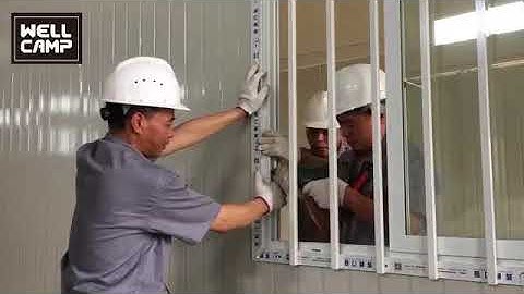 The Whole Installation Process of Prefabricated Mobile Flat Pack Container House