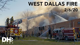 West #Dallas Building #Fire 2/6/20 | Irving Boulevard, #DesignDistrict
