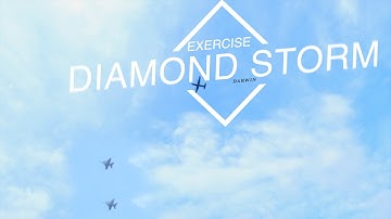 🛩Exercise Diamond 💎 Storm | Darwin  4K [2022]
