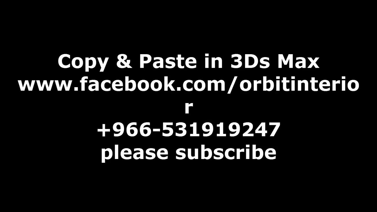 copy and paste in 3ds max - YouTube