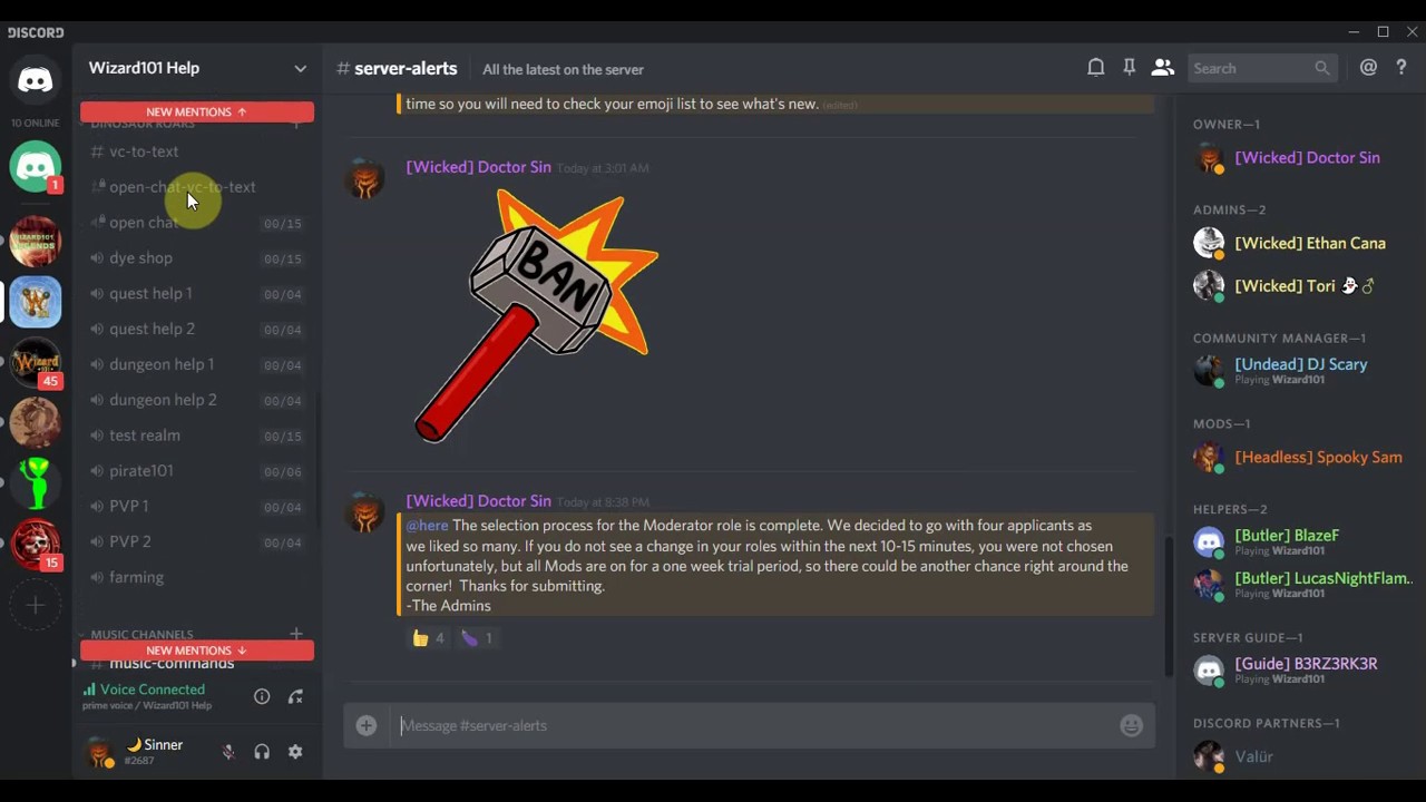 Moderator Training Discord Youtube