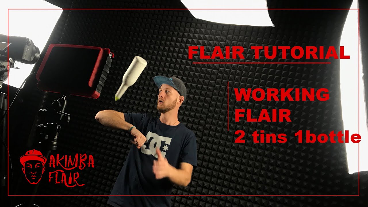 Flair Tutorial- You tube 2 tins 1 bottle