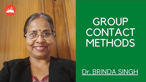 GROUP CONTACT METHODS: For TGT, PGT, NET, SET, UG, PG, GIC Exams.