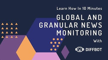 How to Track Market Indicators Using Knowledge Graph News Monitoring Scheduling