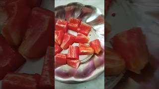 🍋🍊পেঁপে টা দারুন মিষ্টি ✅লেবু টা মোটামুটি 😋#vairal #foodvlog #shortvideos