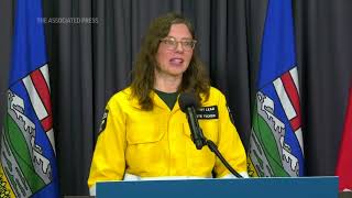 Officials: Financial Aid for Alberta Wildfire Evacuees