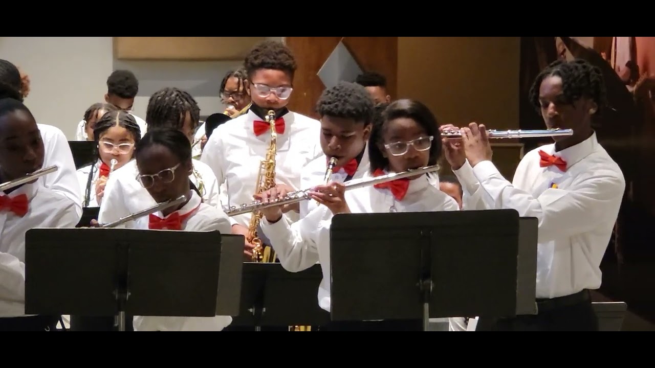 WJC Band playing Thunder Struck. Memphis TN May 5, 2023