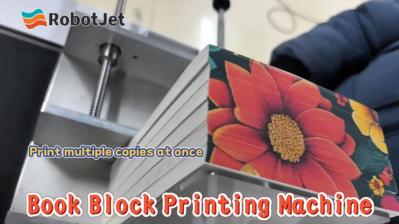 Book Block Digital Printer, print multiple sets of books at once