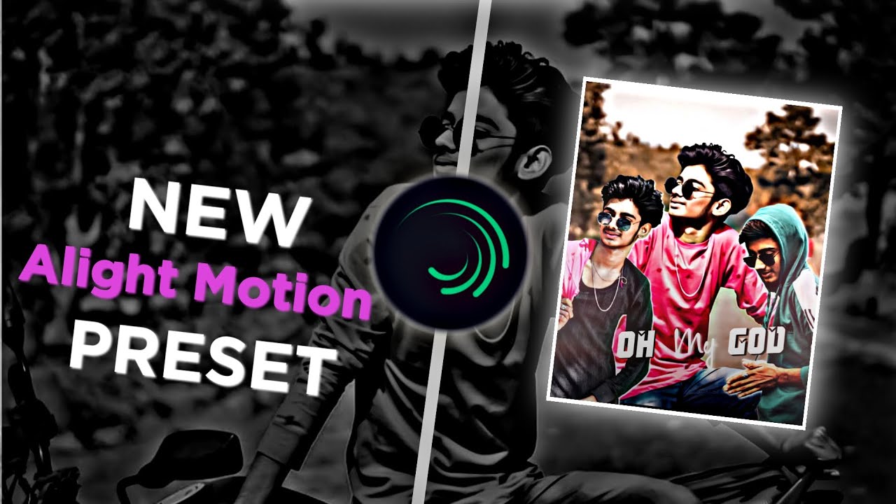 New Alight motion preset oh my god। । RR CREATION। । trending reels 