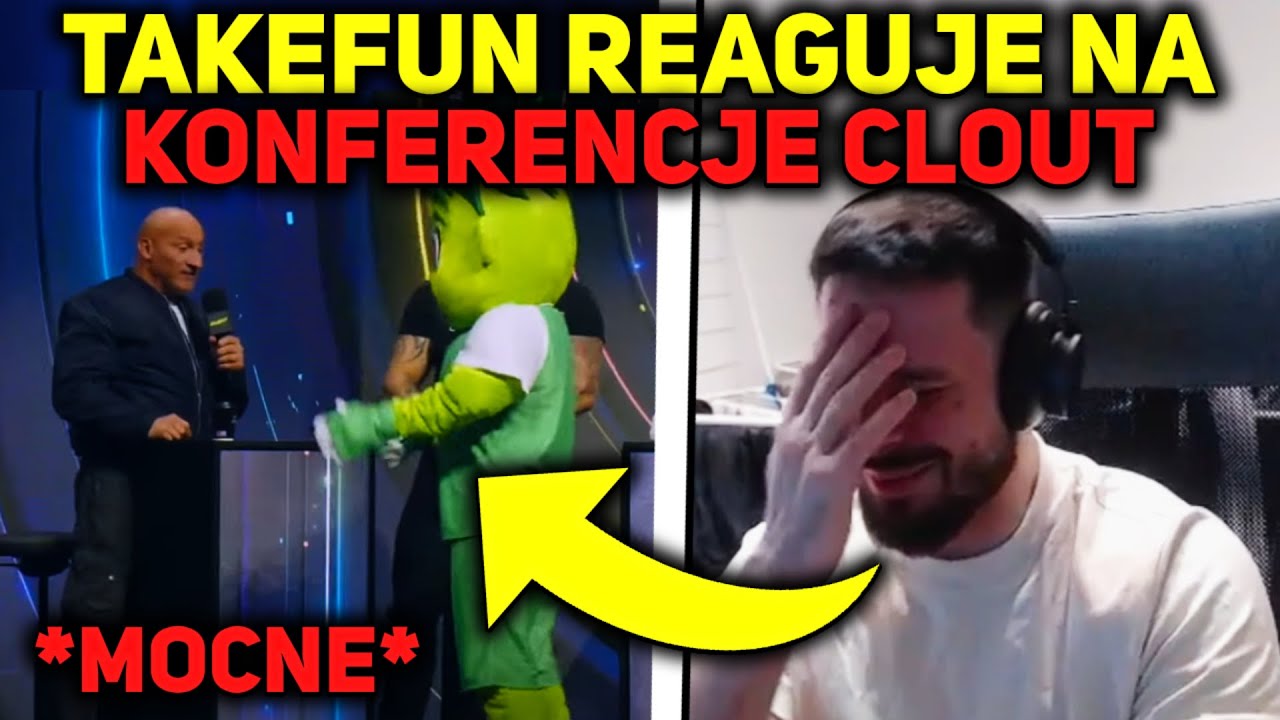 TAKEFUN REAGUJE NA KONFERENCJĘ CLOUT MMA 4 (Najlepsze Momenty)