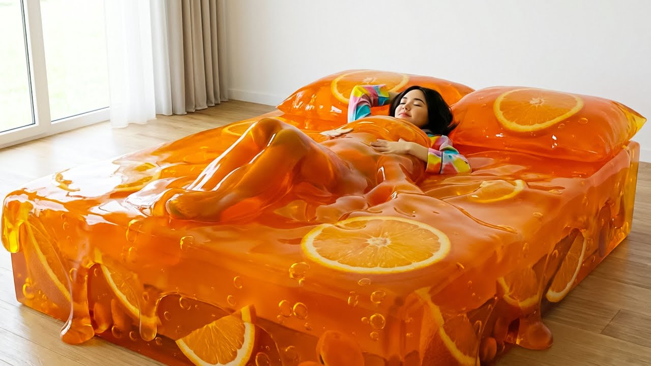 Which Crazy Bed Would You Choose? 🍊🛌✨| The Ultimate Satisfying Oddly Asmr Experience