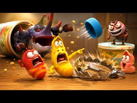 🅻🅰🆁🆅🅰 👉 BUG TRAP GONE WRONG! 😱 LARVA TV | Watch the full version | OFFICIAL