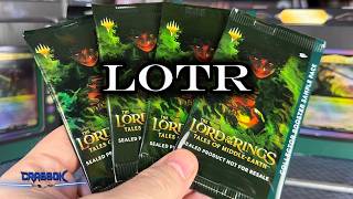 Opening 4 Lord of the Rings Collector Booster Samples! from the LOTR Pre-Con Commander Decks!