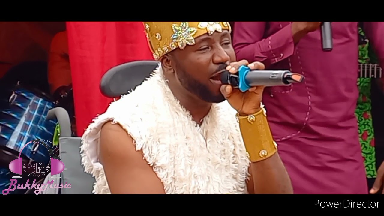 Prince Gozie Okeke's testimony(singing with wheelchair on the stage