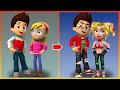 Ryder Paw Patrol And Katie Paw Patrol Glow Up - Paw Patrol The Movie