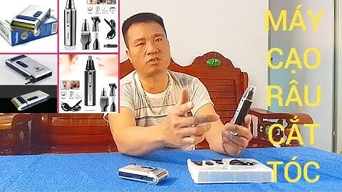 MÁY CẠO RÂU TÔNG ĐƠ CẮT HỚT TÓC TỈA LÔNG MŨI ĐA CHỨC NĂNG THUẬN TIỆN CHO MỌI NHÀ