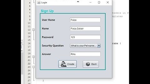 5.Hotel Management System - Creating DataBase and Connection with Project