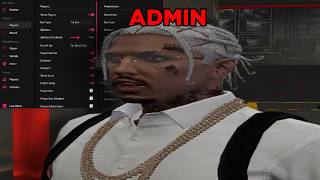trolling an admin in a serious gta 5 rp server