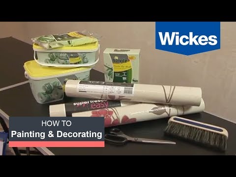 Como medir o seu quarto para Wallpaper com Wickes