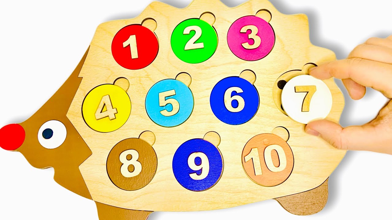 Best Learning Numbers, Shapes & Counting 1 - 10 | Preschool Toddler ...