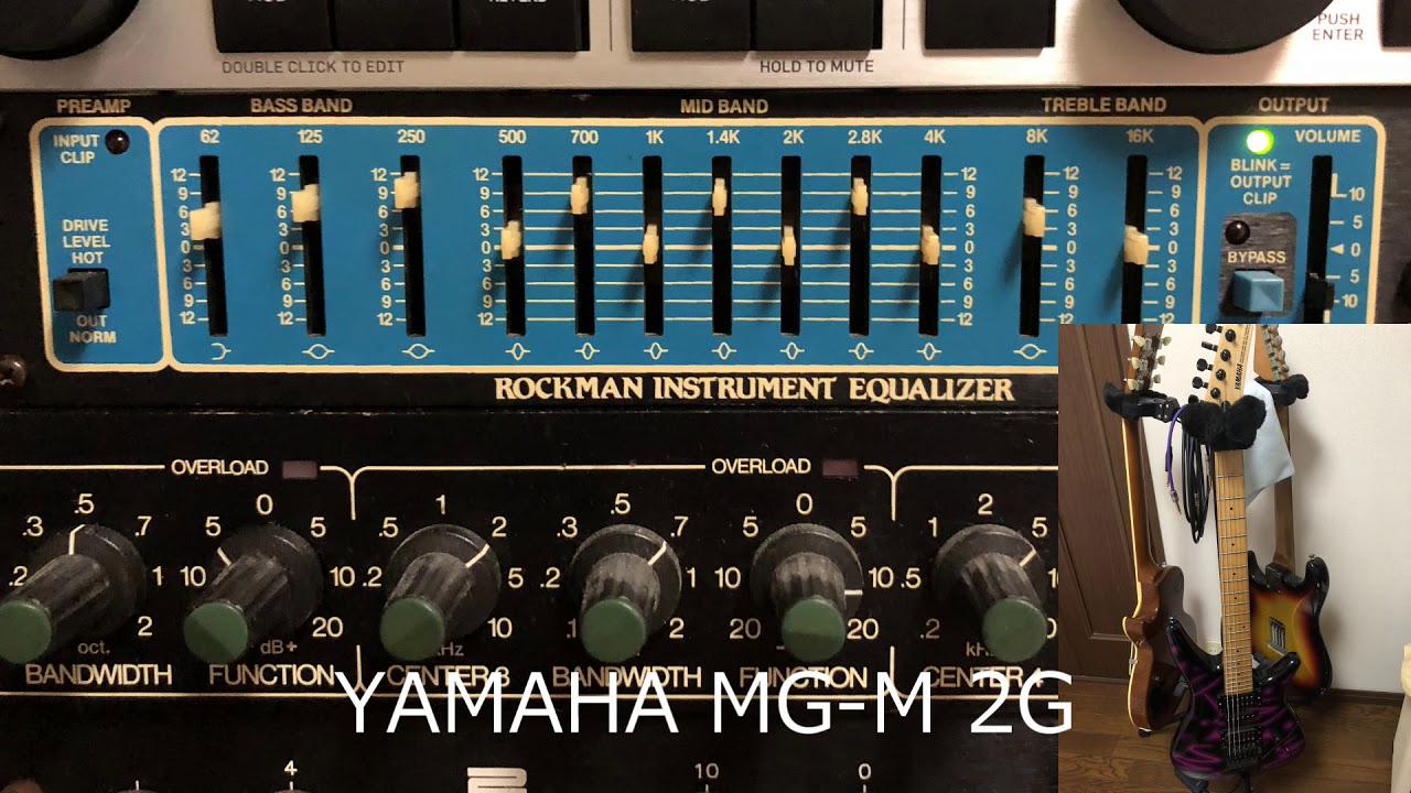 ROCKMAN Instrument Equalizer & TC1140 【B'z】