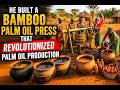 He Built a Bamboo Palm Oil Press That Revolutionized Palm Oil Production #transformation  #shorts