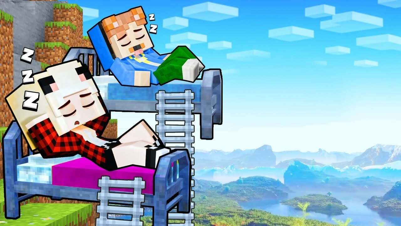 ICH ÜBERNACHTE IM GEFÄHRLICHSTEN BETT DER WELT! | MINECRAFT