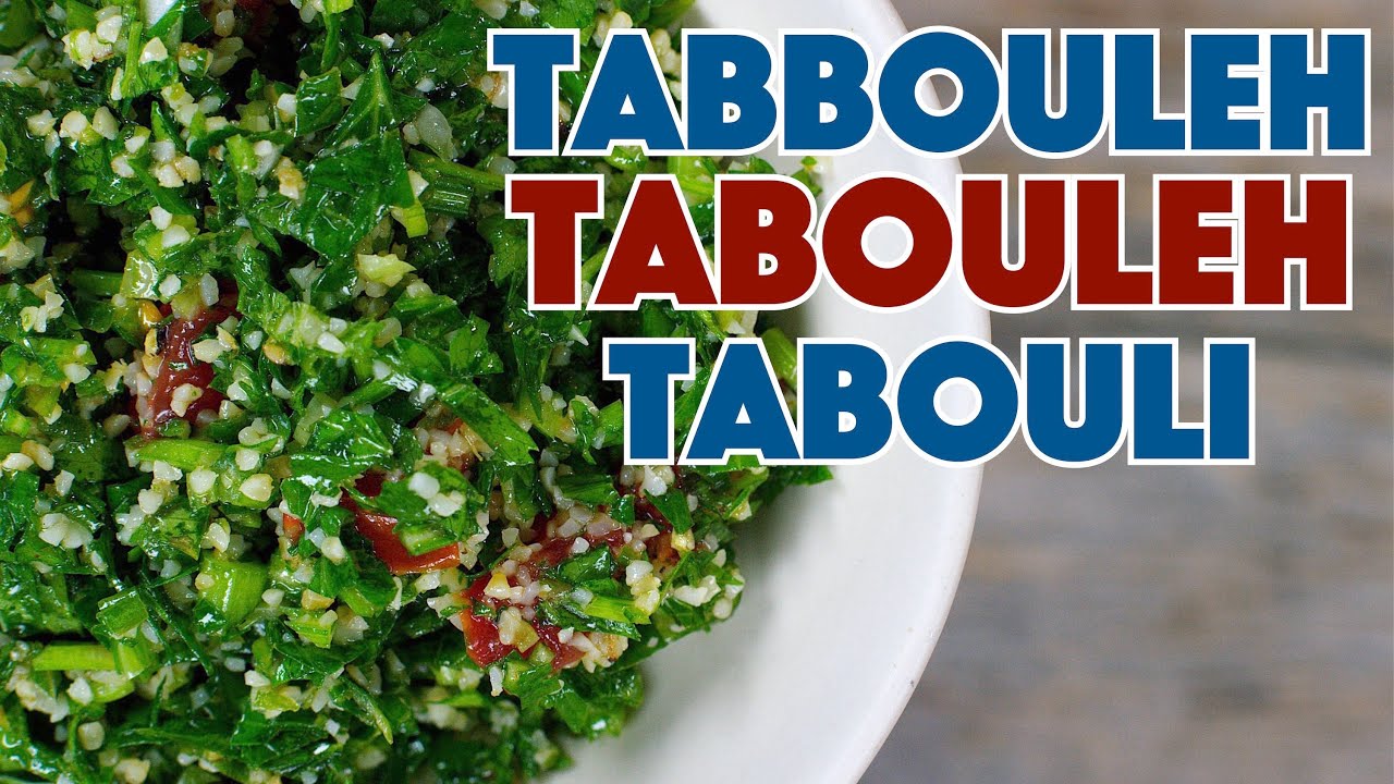 How To Make Tabbouleh / Tabouleh / Tabouli  Parsley Salad Recipe | Glen And Friends Cooking