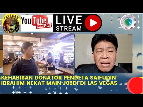 Kehabisan donator pendeta saifudin ibrahim nekat main j03di di las vegas