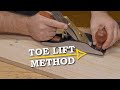How to Hand Plane Long Boards in Small Sections
