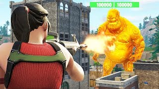 ФИНАЛЬНЫЙ ЗОЛОТОЙ ЗОМБИ БОСС В ФОРТНАЙТ! [Fortnite: Кошмары]