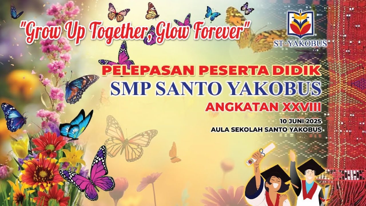 PELEPASAN SMP SANTO YAKOBUS TAHUN AJARAN 2024/2025