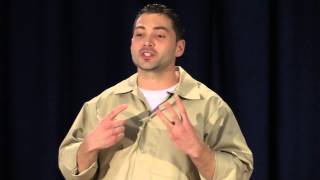 Armed or equipped Spencer O at TEDxMonroeCorrectionalComplex