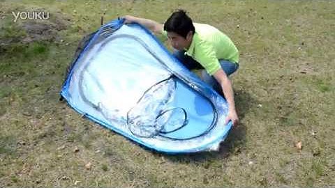 How to fold a PVC Pop Up sports Tent Under the weather tent