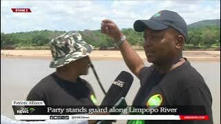 Patriotic Alliance pushing back border crossers along the Limpopo River