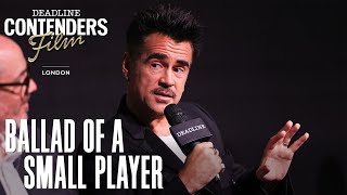 Colin Farrell Talks High-Stakes Gambling in 'Ballad of a Small Player'