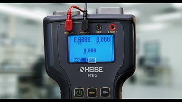 PTE-2 Handheld Calibrator Power Supply Operation