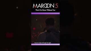Download Lagu Maroon 5 - Won't Go Home Without You MP3