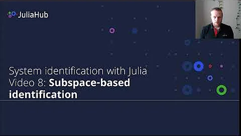 System identification with Julia: 8 Subspace-based identification